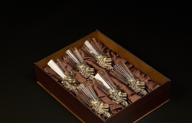 Набор рюмок-лафитников «Лев» 50 мл - фото №22