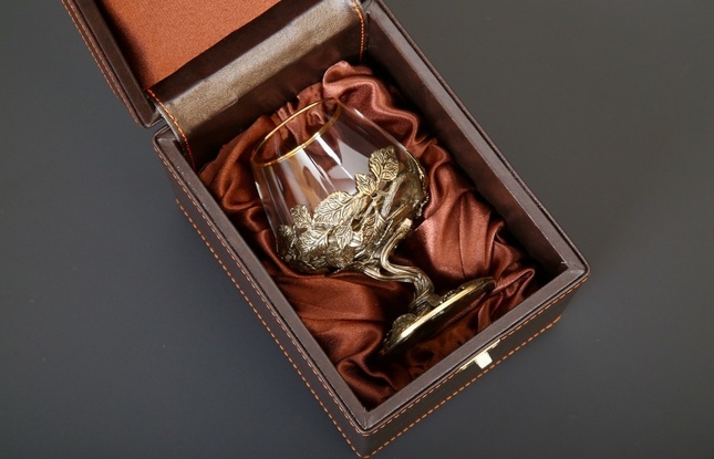 Бокал  для коньяка "Листва" 330 мл - фото №5