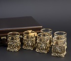Подарочный набор стаканов для виски Охота  6шт. в подарочном кейсе 310 мл - фото №3