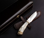 Подарочный туристический нож «Беркут» сталь 95Х18 в футляре - фото №3