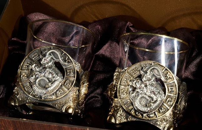 Стакан для виски Зодиак  "Козерог"  - фото №5