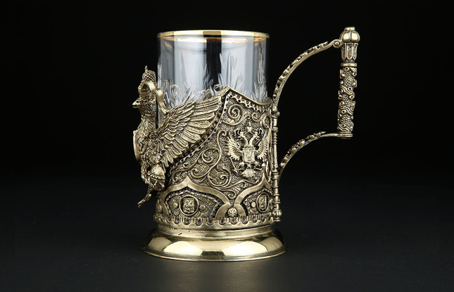 Подстаканник «Герб России VIP» - фото №14