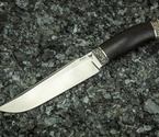 Нож «Скорпион» (elmax, мореный граб, литье мельхиор)