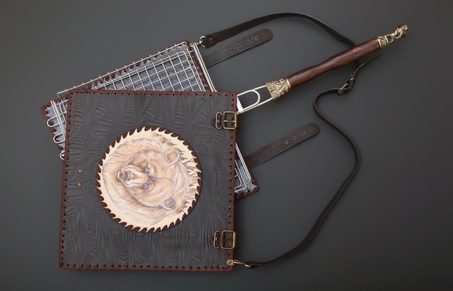 Решетка для гриля «Медведь» - фото №1