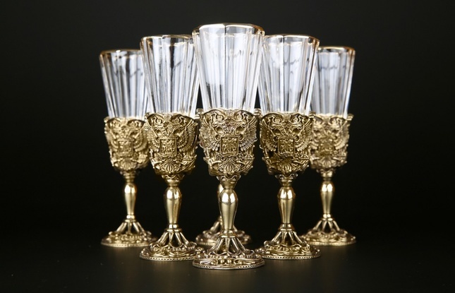 Набор лафитников «Герб»  50 мл - фото №8