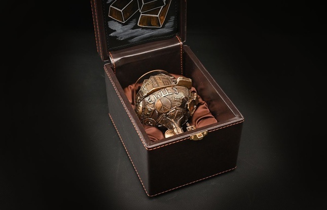 Бокал для коньяка "Успешному человеку"  1 шт.  в подарочном футляре с художественным оформлением  430 мл - фото №4