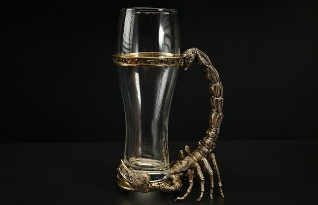 Пивной бокал "Скорпион" - фото №1