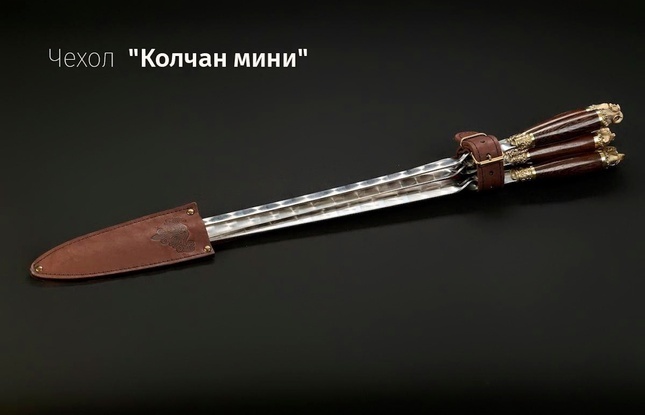 Шампуры ручной работы  «Звери Каменные» - фото №9