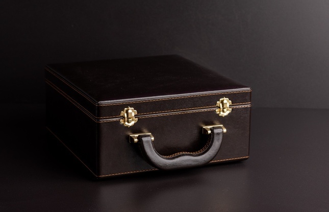 Набор бокалов для вина «Цветочная фантазия» (2 шт.) в подарочном футляре 450 мл - фото №6