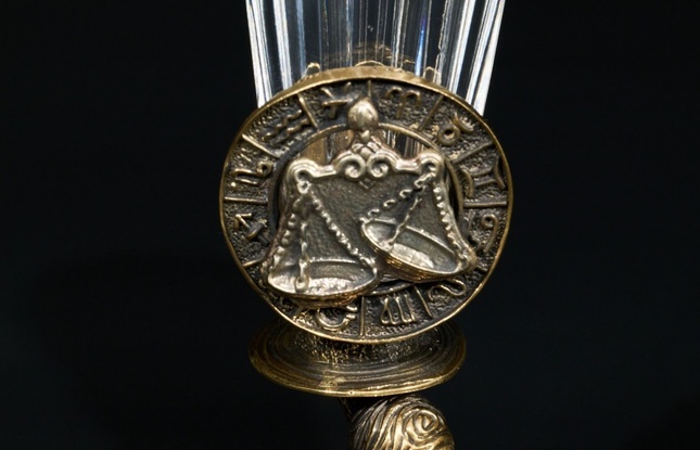 Набор лафитников для водки «Знаки Зодиака Весы» (2 шт.) в подарочном футляре c художественным оформлением 50 мл - фото №6