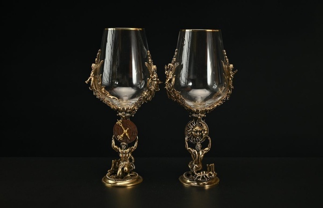 Бокал для вина «Зодиак Скорпион» 450 мл - фото №1