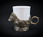 Набор чашек  для кофе "Трофейный" 1 шт. в подарочном футляре с художественным оформлением 200 мл - фото №4