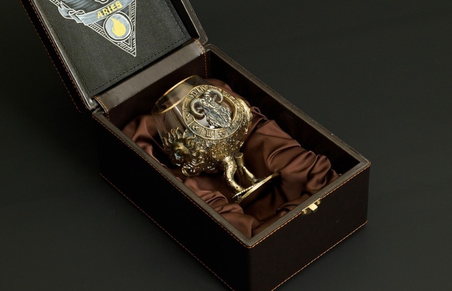 Бокал для коньяка Зодиак "Овен"  1 шт.  в подарочном футляре с художественным оформлением  430 мл - фото №3