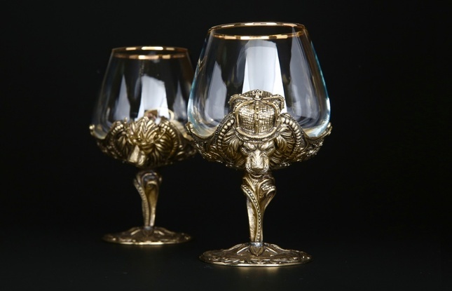 Бокал для коньяка "Царский" 430 мл - фото №5