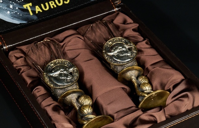 Набор лафитников для водки Знаки зодиака «Телец» 50 мл - фото №4