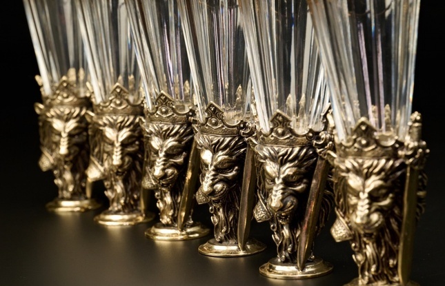 Набор рюмок-лафитников «Лев» 50 мл - фото №3