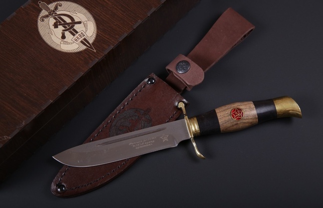 Финка НКВД 1 в подарочной коробке - фото №3