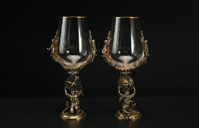 Бокал для вина «Зодиак Козерог» 450 мл - фото №1