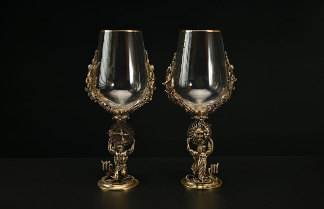 Бокал для вина «Зодиак Дева» 450 мл - фото №1