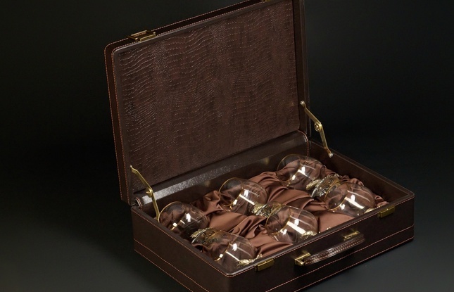 Бокал для коньяка "Рыбалка" эконом 430 мл - фото №17