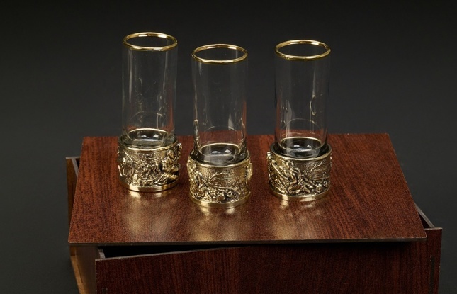 Набор стопок патронов "Охотники на привале" - фото №5