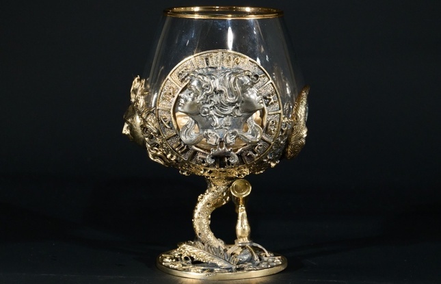 Бокал для коньяка Зодиак «Близнецы» 430 мл - фото №1