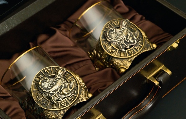 Стакан для виски Зодиак «Скорпион» 430 мл - фото №9