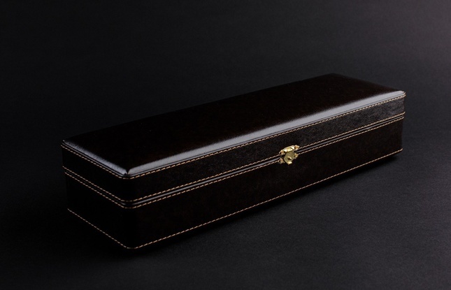 Подарочный туристический нож «Ферзь» сталь 65Х13 в футляре - фото №5