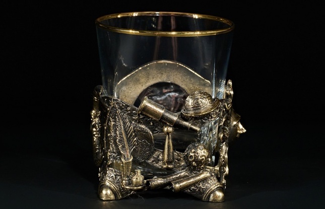 Стакан для виски Зодиак  "Рыбы"  1 шт.  в подарочном кейсе с художественным оформлением 310 мл - фото №5