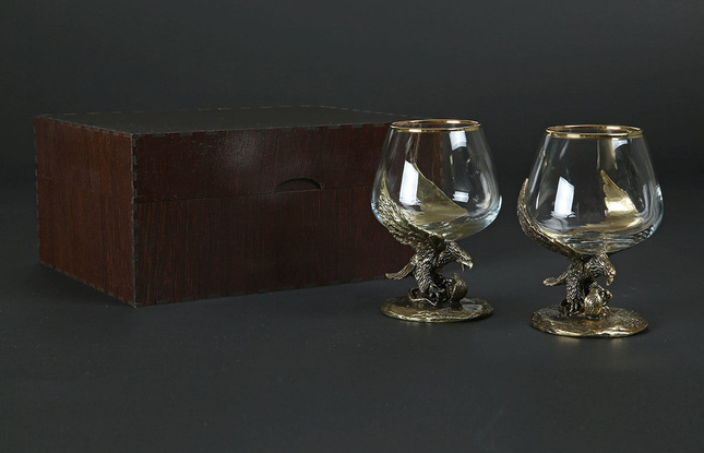 Бокалы для коньяка «Орел и Змей » 430 мл - фото №19