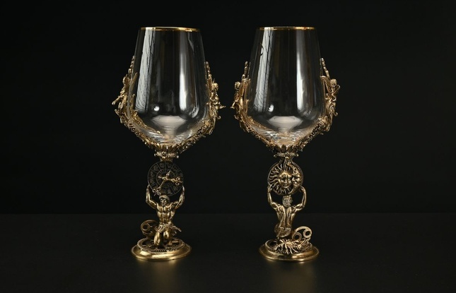 Бокал для вина «Зодиак Рак» 450 мл - фото №1