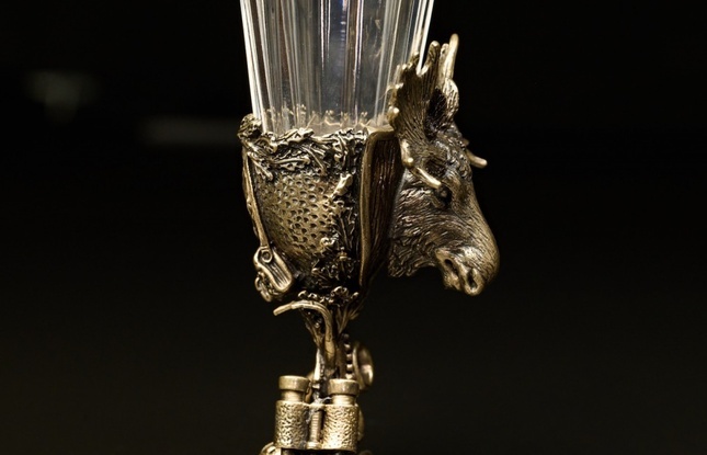 Набор рюмок-лафитников «Охотничьи трофеи»  50 мл - фото №7