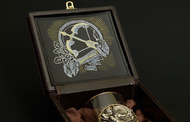 Стакан для виски Зодиак "Стрелец"  1 шт.  в подарочном кейсе с художественным оформлением 310 мл - фото №2