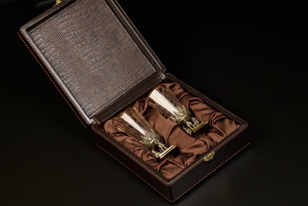 Набор лафитников «Имперский»  2 шт  в подарочном футляре