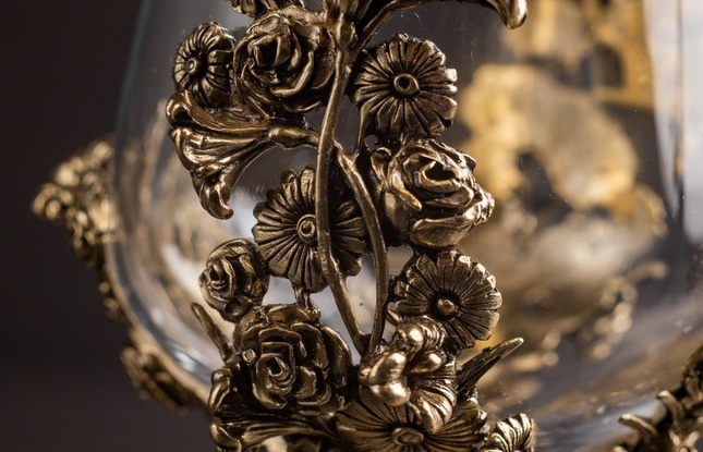 Бокал для вина «Виноград» 450 мл - фото №5