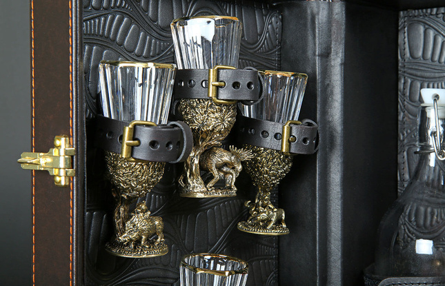 Кейс для алкоголя Арт-Мастер 13 "Русский лес" - фото №4