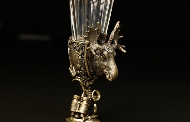 Набор рюмок-лафитников «Охотничьи трофеи»  50 мл - фото №15