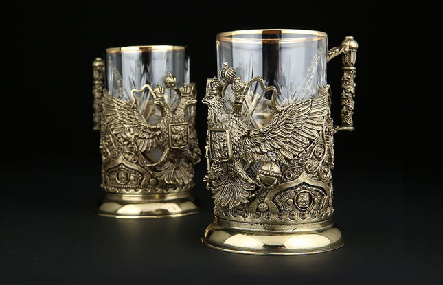 Подстаканник «Герб России VIP» - фото №22