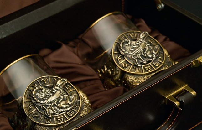 Стакан для виски Зодиак «Скорпион» 430 мл - фото №8