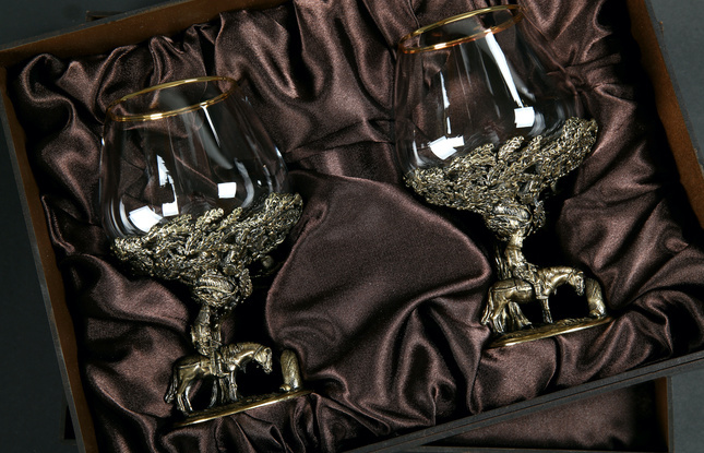 Бокал для коньяка «Витязь на распутье» 430 мл - фото №7