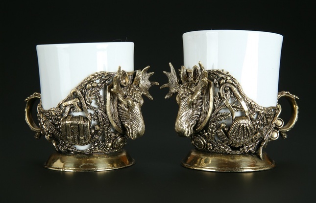 Чашка для кофе "Трофейный Лось" 200 мл - фото №5