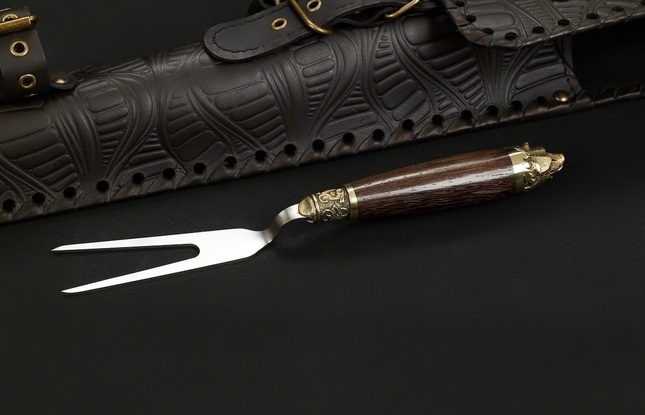 Набор шампуров в чехле "Кочевник 8 Звери каменные" - фото №4