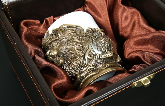 Чашка для кофе "Мудрому руководителю" 1 шт. в подарочном футляре с художественным оформлением 200 мл - фото №7