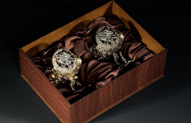 Бокал для коньяка Зодиак «Близнецы» 430 мл - фото №3