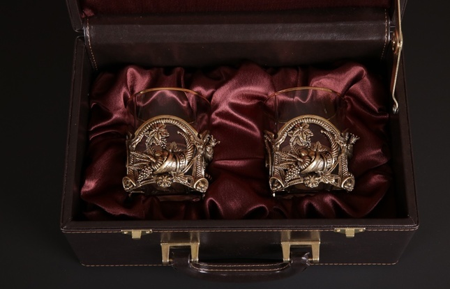 Набор стаканов для  виски "Рог изобилия"  310 мл - фото №4