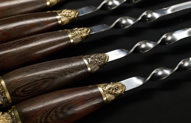 Шампуры ручной работы «Звери Большие» - фото №4