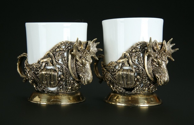 Чашка для кофе "Трофейный Лось" 200 мл - фото №6