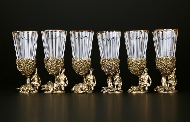 Набор лафитников «Охота»  50 мл - фото №4