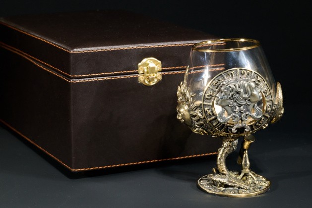 Бокал для коньяка Зодиак "Близнецы"  1 шт.  в подарочном футляре с художественным оформлением  430 мл