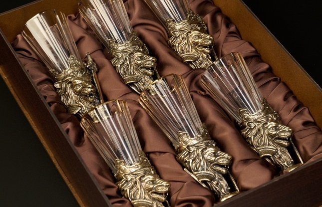 Набор рюмок-лафитников «Лев» 50 мл - фото №23